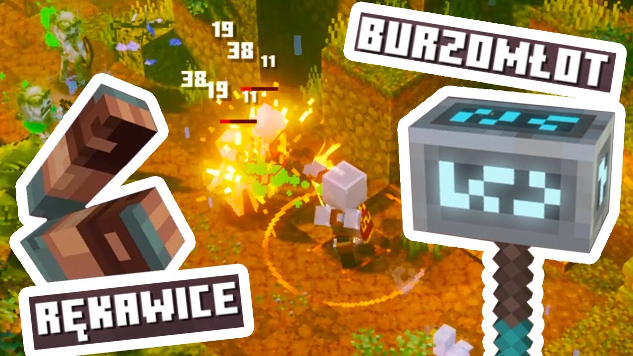 Kt&oacute;ra broń jest SILNIEJSZA?! 🥊 - Minecraft: Dungeons - Przebudzenie Dżungli 🌴