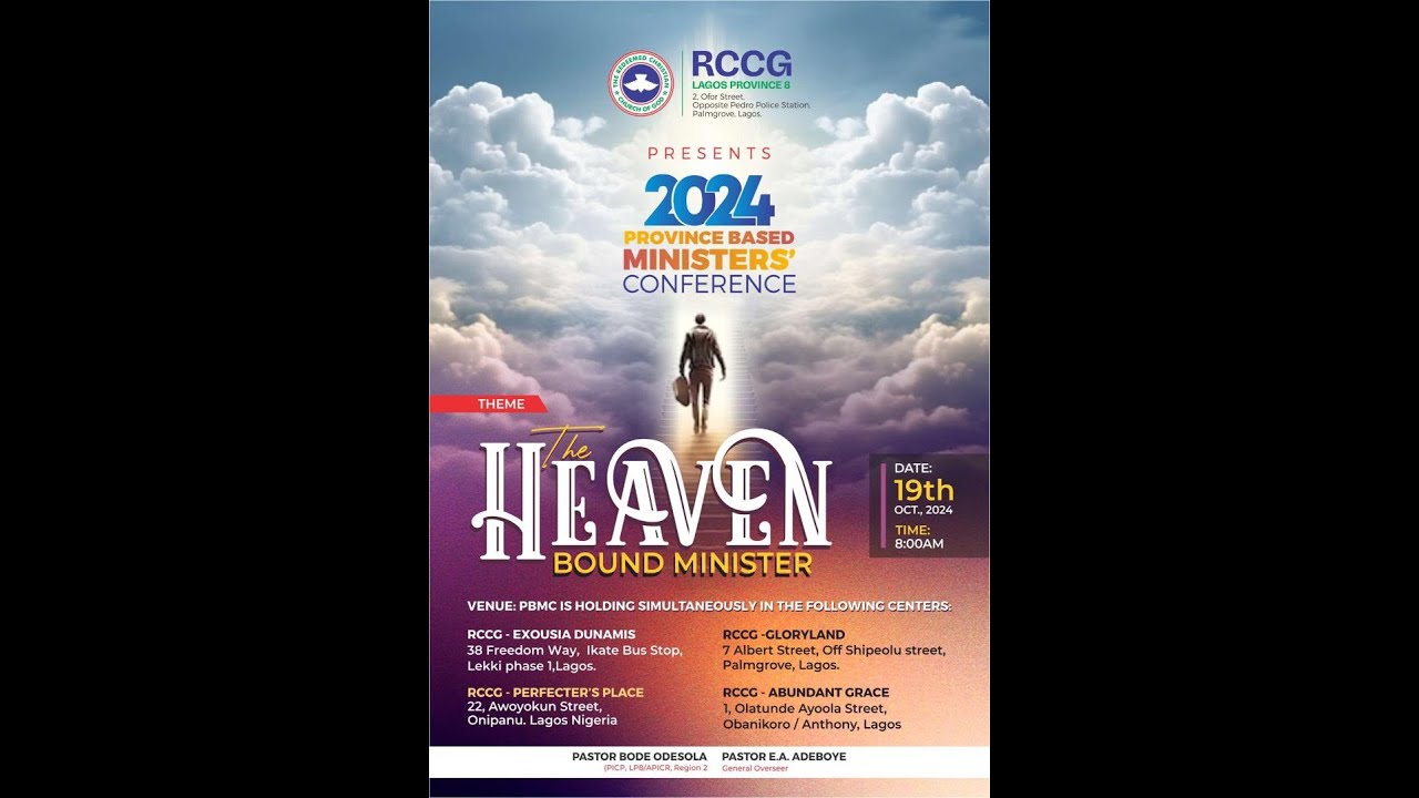 RCCG Lagos Province 8 Ministers Conference 2024 - 