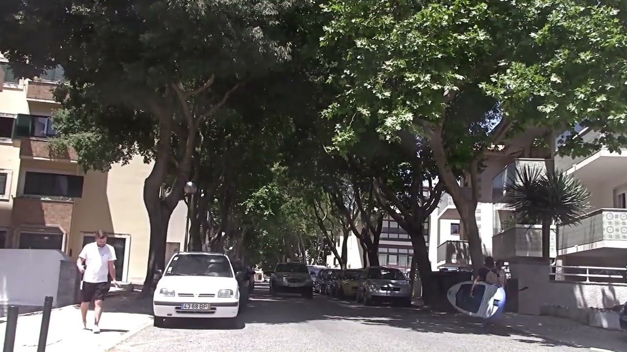 One Street in Sao Pedro do Estoril, Portugal, May 23, June 2,3 2023