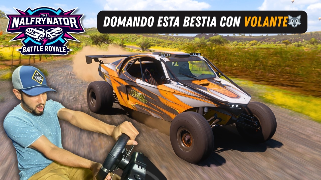 MI MEJOR PARTIDA con VOLANTE en ELIMINATOR… ¡y pasa ESTO al FINAL! 👑 | Forza Horizon 5