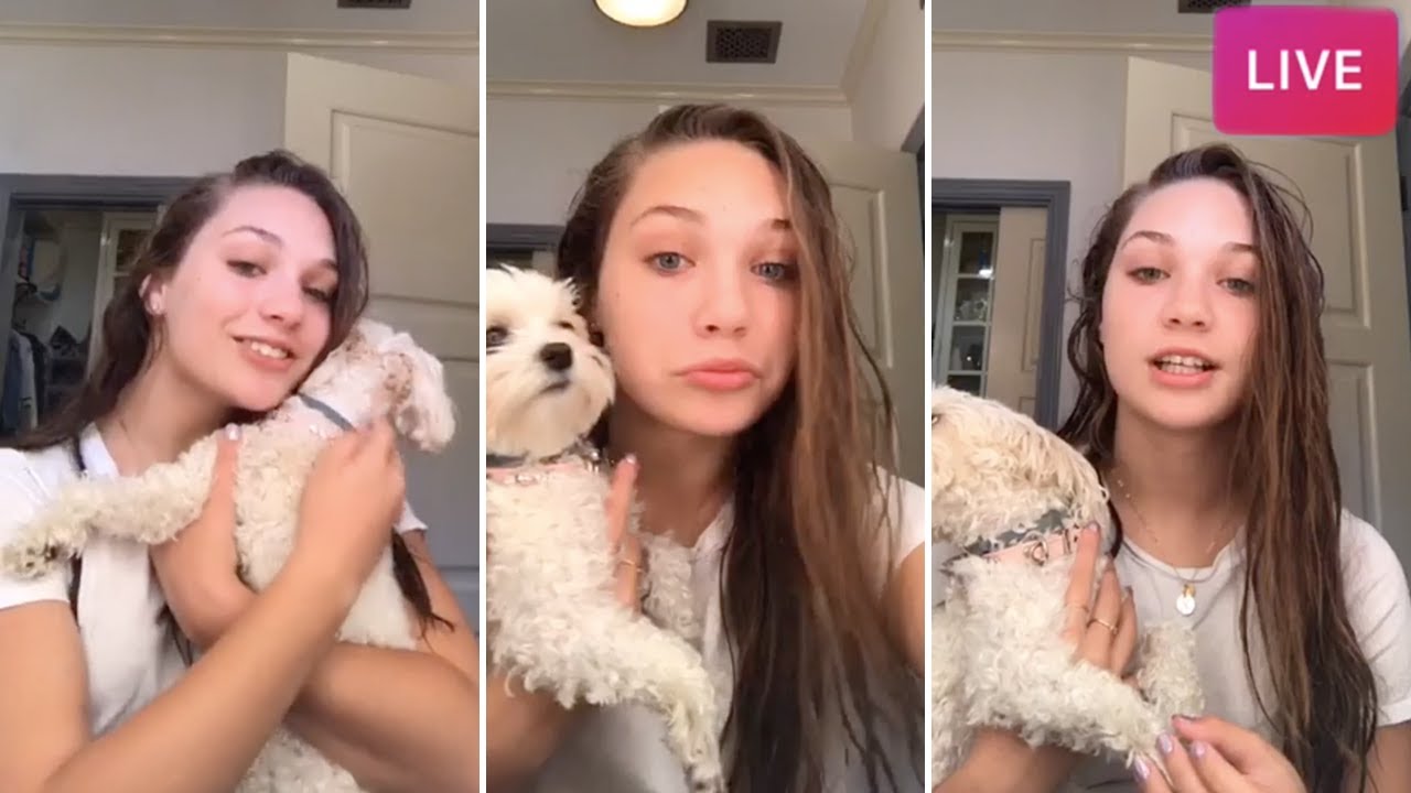 Maddie Ziegler | Instagram Livestream | JUNE 1