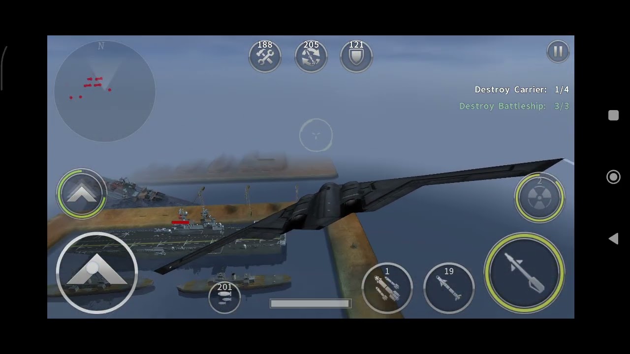 B-2 Spirit Atomic-Bombing | Operation Atlantis | Gunship Battle #joycity #gunshipbattle 