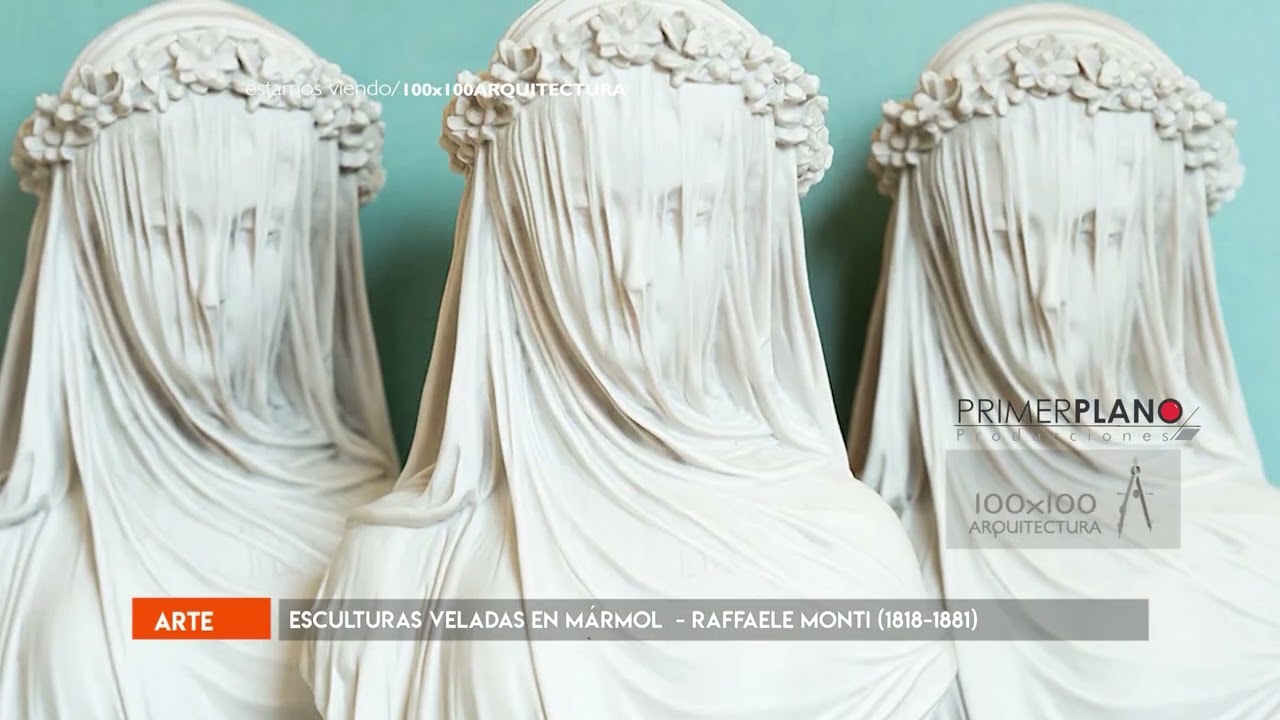 Las impresionantes esculturas veladas en mármol -  Raffaele Monti y otros artistas italianos
