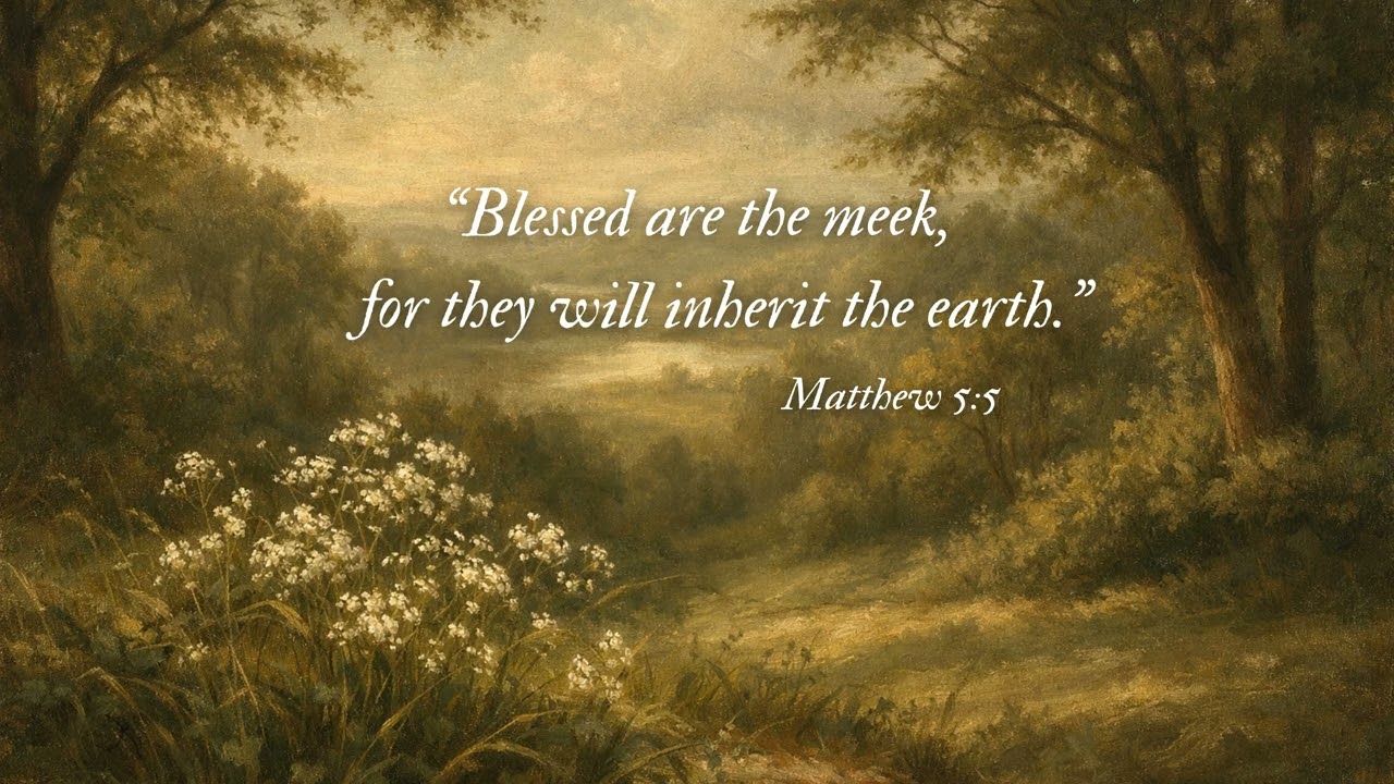 Blessed Are the Meek | Peaceful Christian Scripture Ambience & Classical Music (Beatitudes)