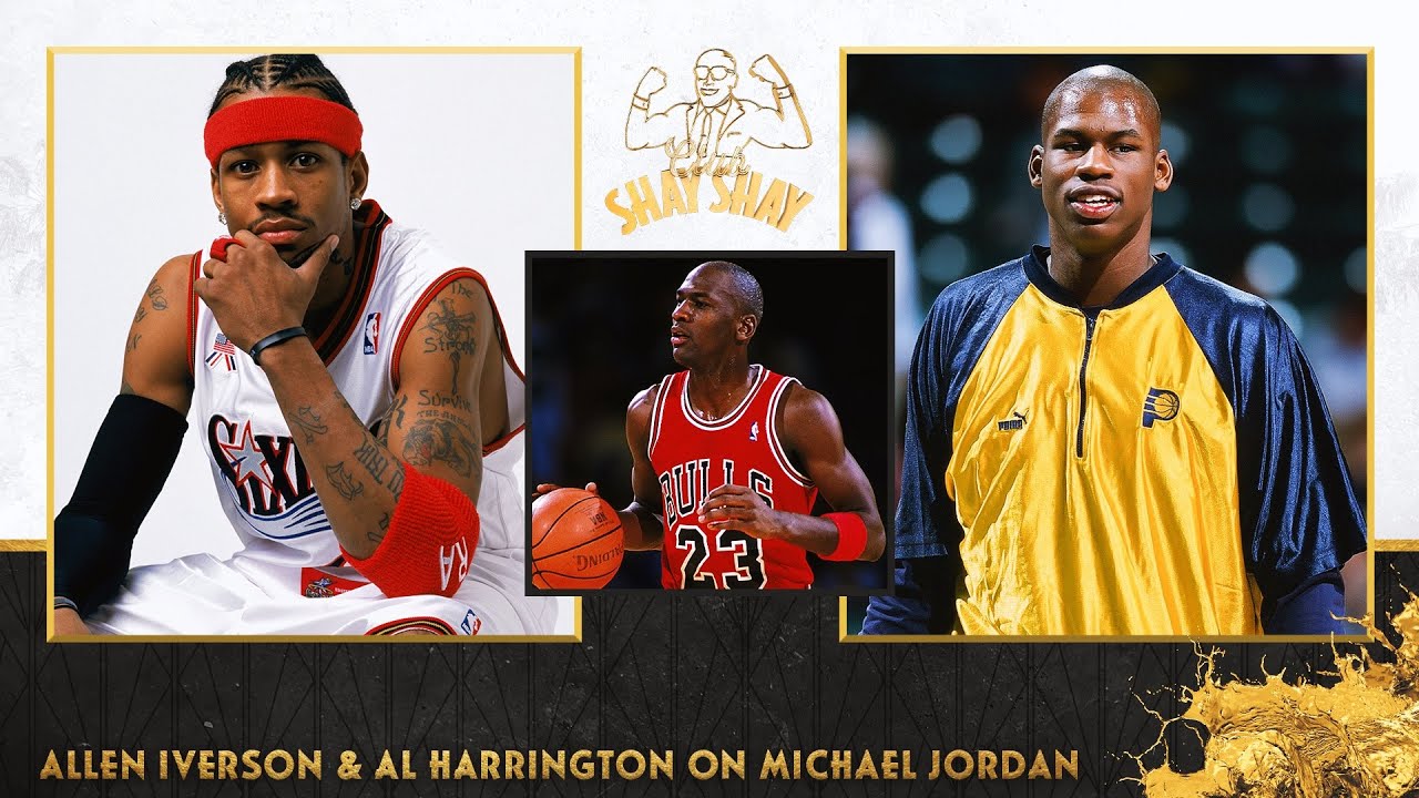 Michael Jordan called Allen Iverson a “b*tch” & Al Harrington a 
