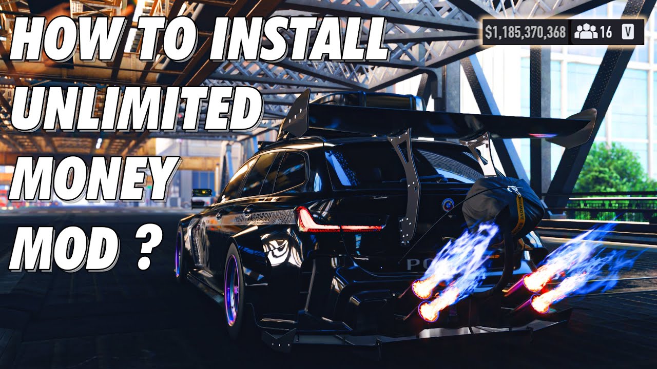 Как установить моды NFS Unbound и получить все машины + бесконечные деньги