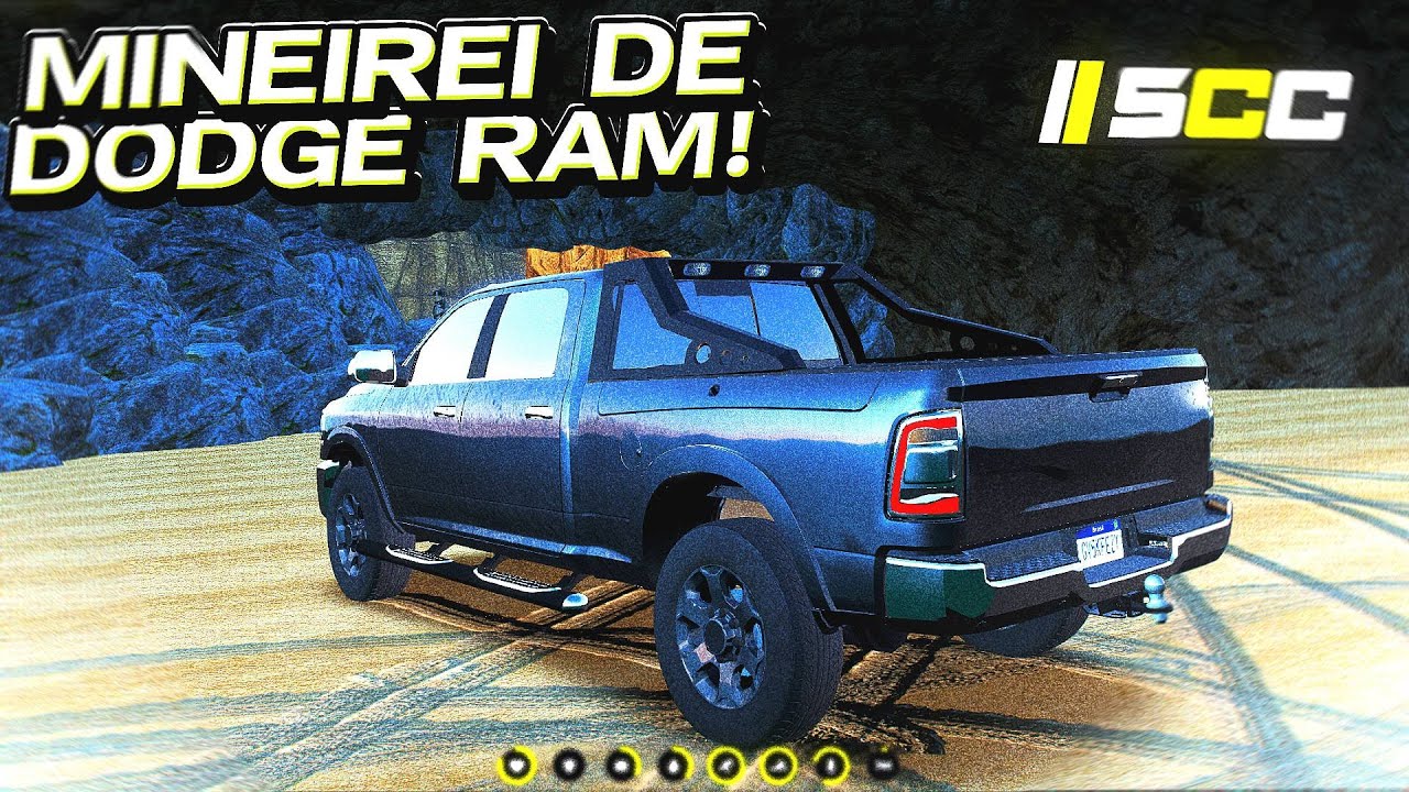 FUI MINERAR DE DODGE RAM E GANHEI MUITO DINHEIRO!🤑 - STREET CAR CLUB RP