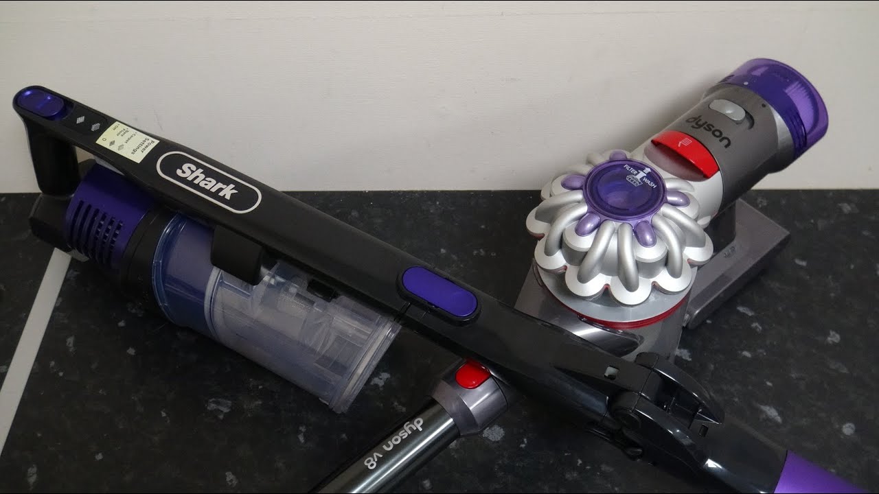 Dyson V8 v's Shark IZ202UK Cordless Vacuum Cleaners What Are The Differences?