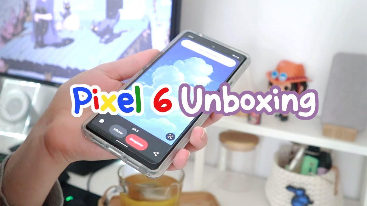 Google Pixel 6 Unboxing - Aesthetic + ASMR - Ocean Green + accessories 🌊