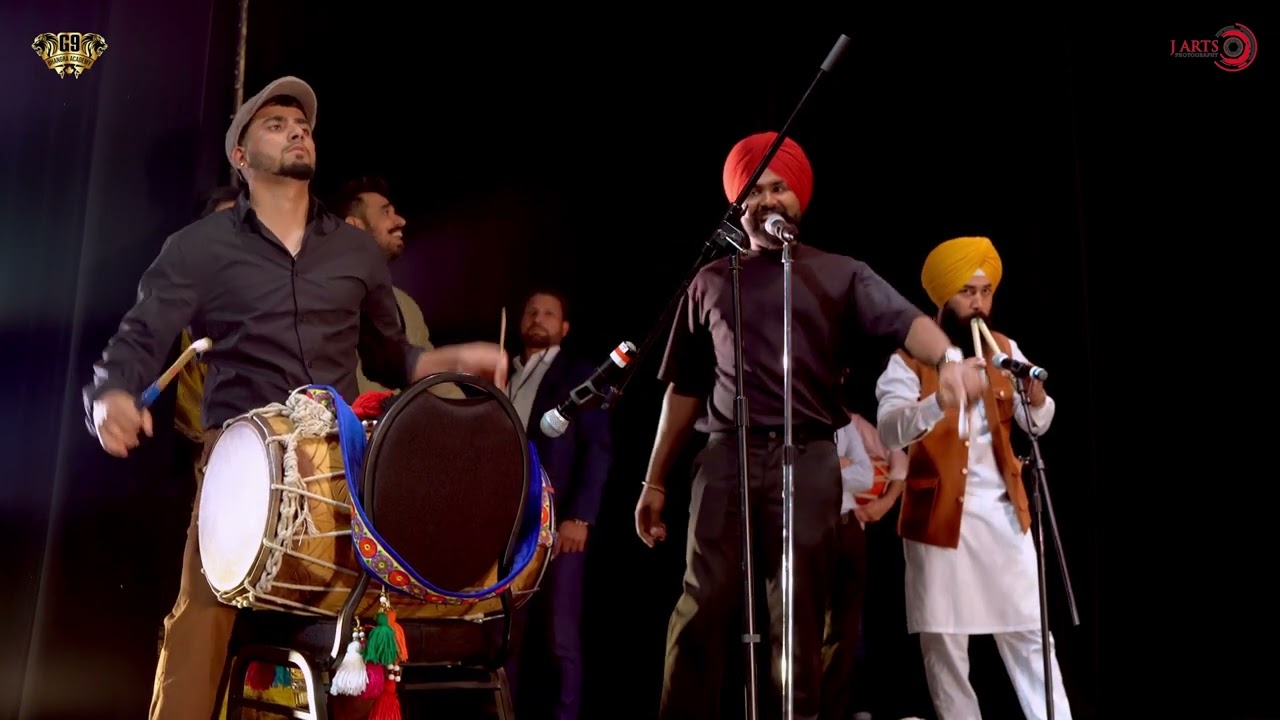 Part 28- G9 Senior Boys Live Dhol | G9 Bhangra Annual Event 2022  | G9 Bhangra Academy
