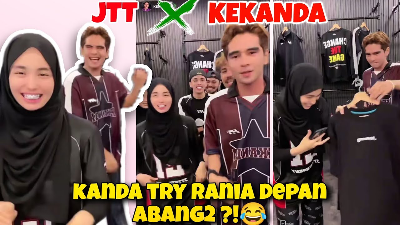 Dekah Kanda Buat Hal !! Kanda Mengada Dgn Rania Depan Abang2 ?! Kekanda X JTT