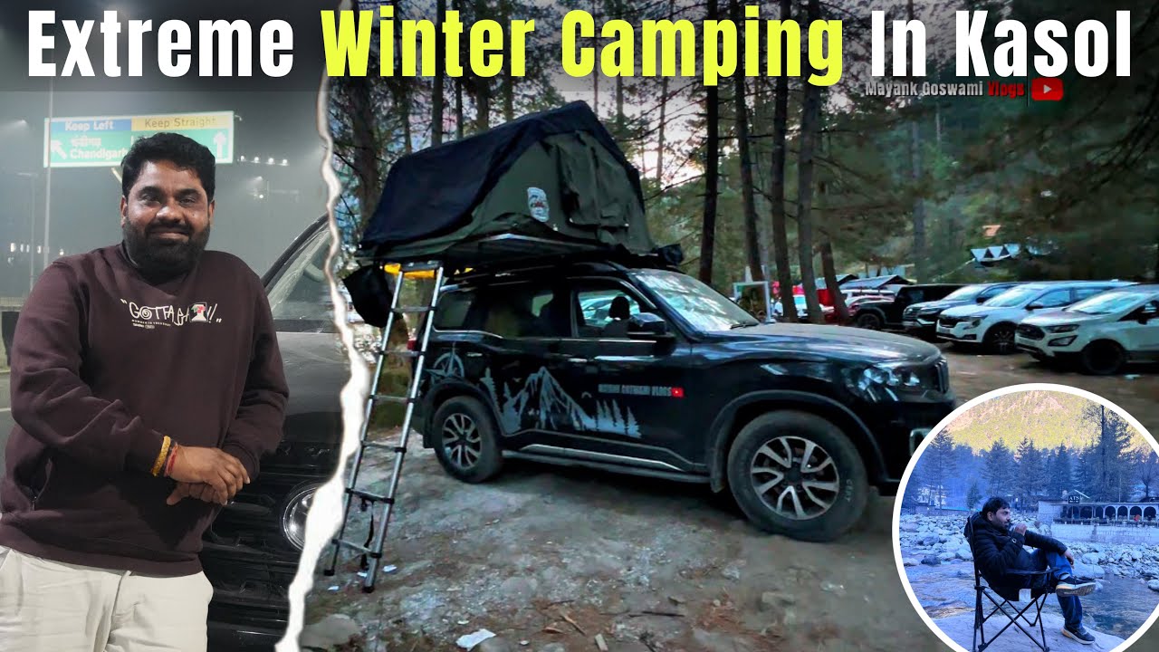Riverside Camping with Friends in Extreme Cold🏕️ । Thand me Camping Se Bura haal