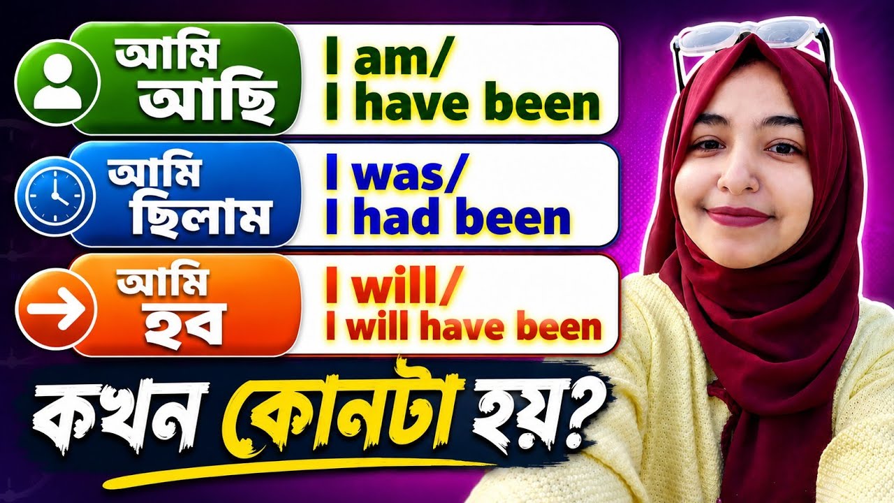 Spoken English এ Have been/ Has been / Will have been এর ব্যবহার | Tense নিয়ে সকল confusion দূর করুন