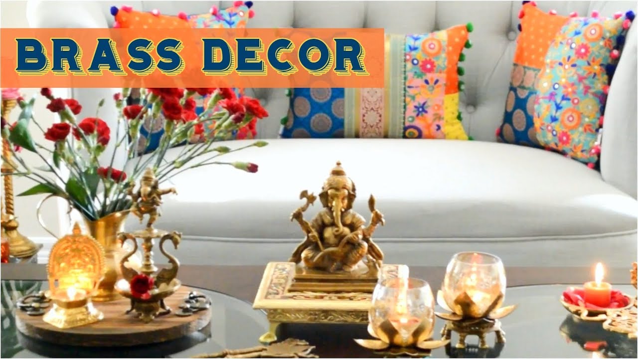 Diwali Brass Decor | How To Decorate With Brass