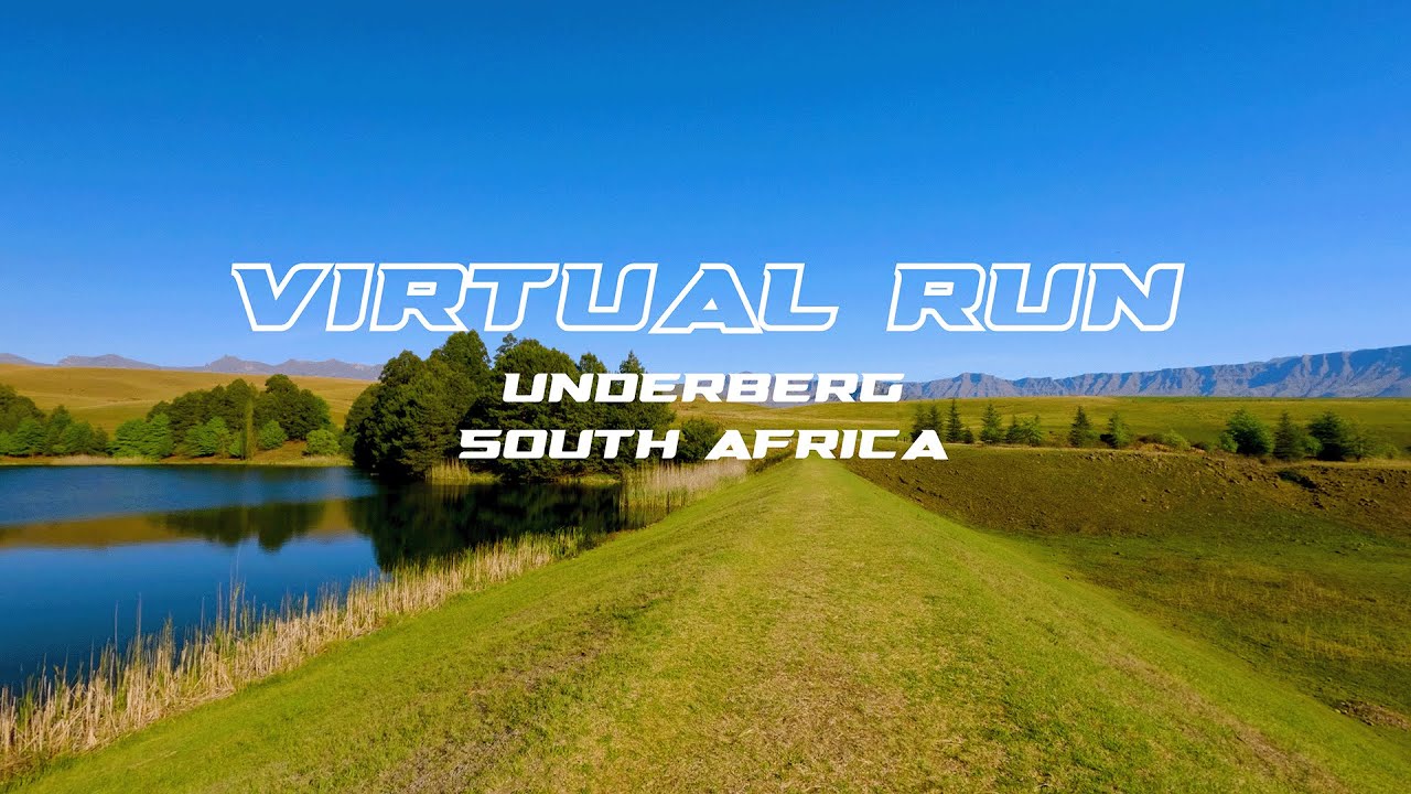 Virtual Run: Castleburn Resort Blue Trail, Underberg, KwaZulu-Natal | Treadmill Running Scenery