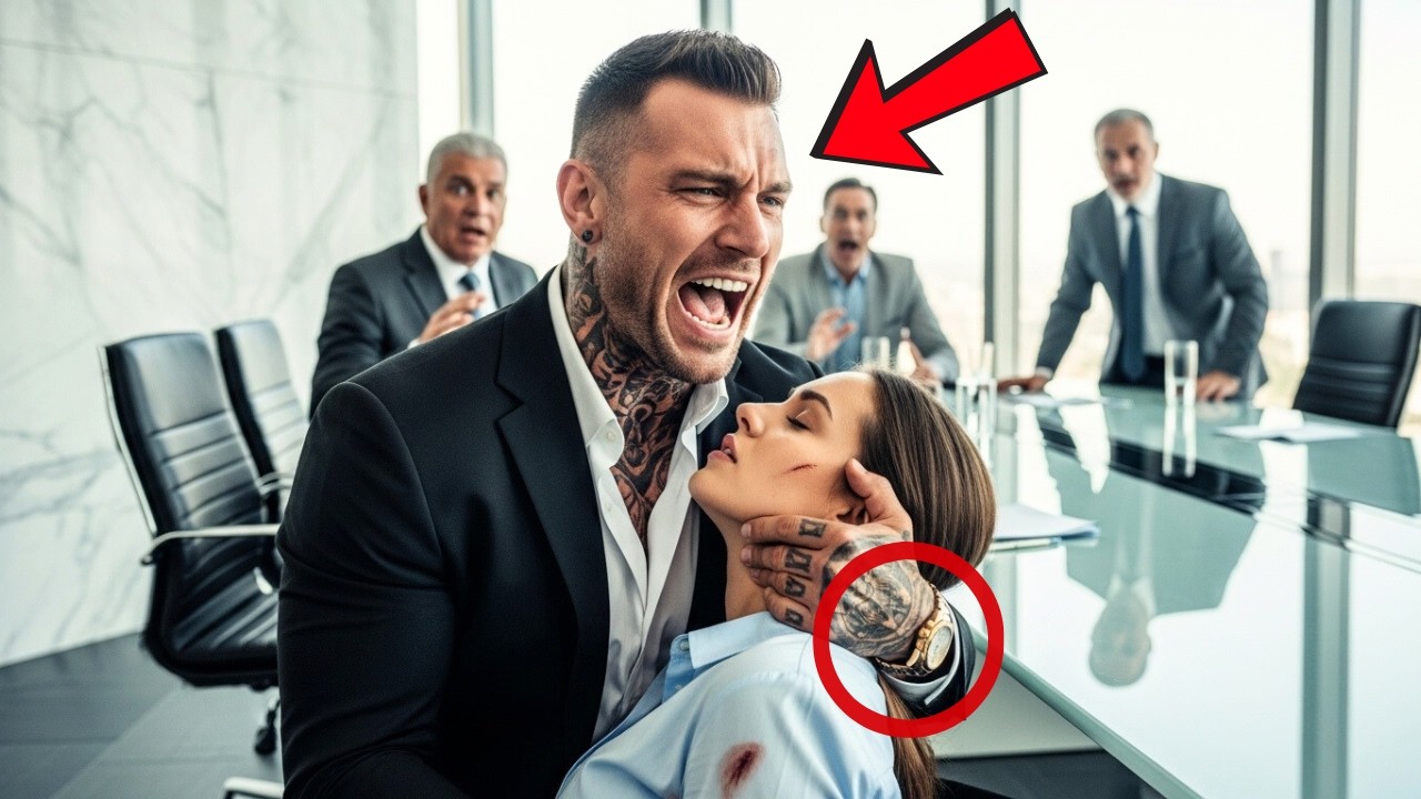 Bruised Employee Collapses at Meeting — The Mafia Boss Who Saves Her Goes to War
