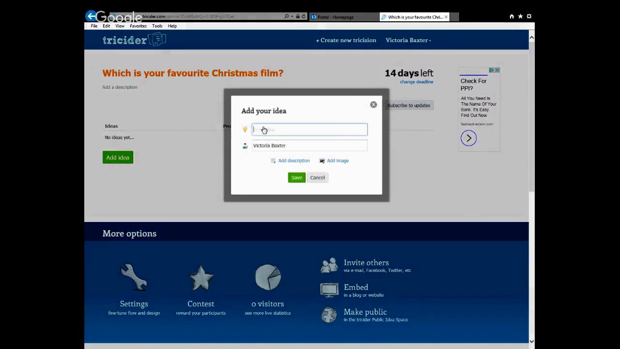 Tricider: the virtual suggestion box