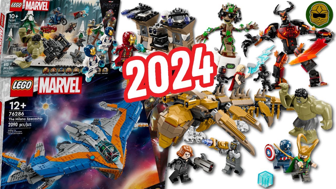 UCS MILANO!!, Age of Ultron, Surtur, & More: Summer 2024 LEGO® Marvel Infinity Saga Sets Revealed!
