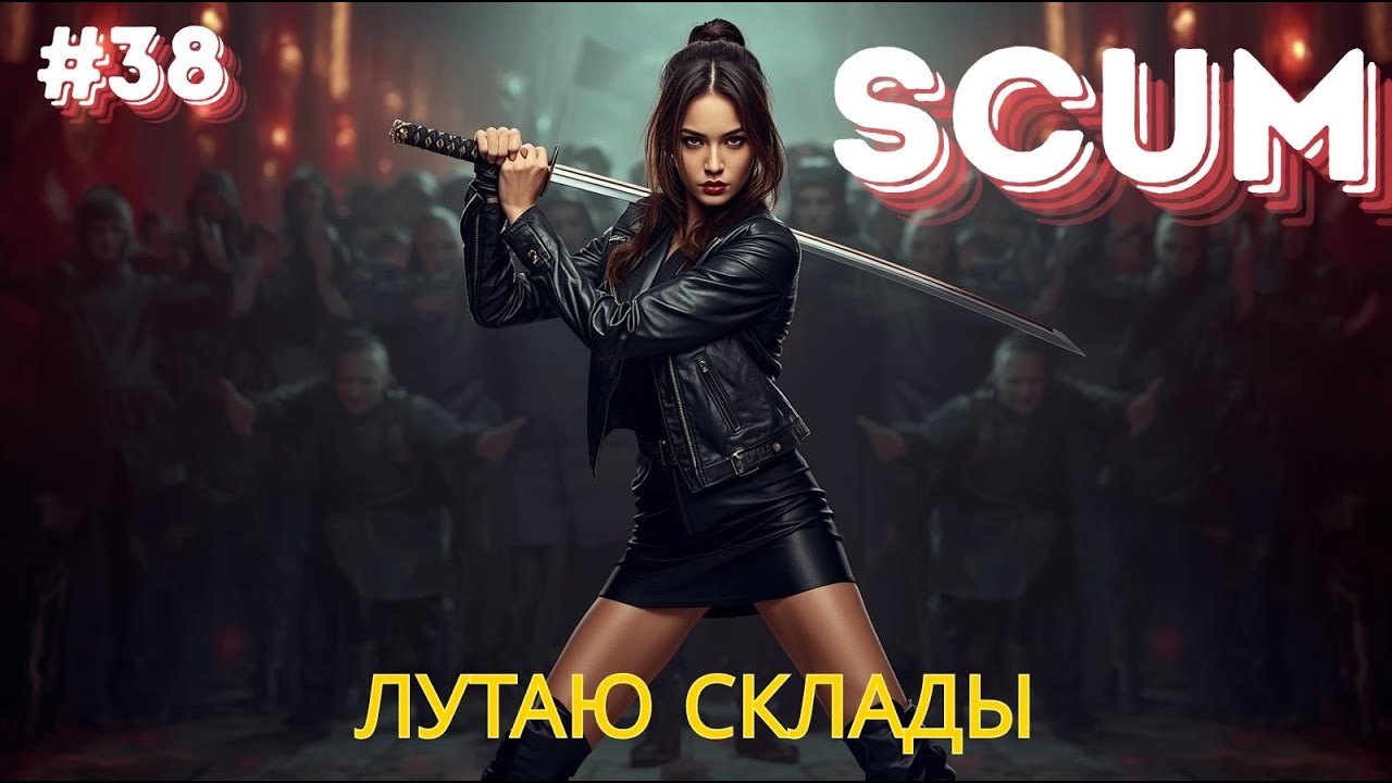 SCUM- склады ж/д, часть#38 #game #scum #выживание