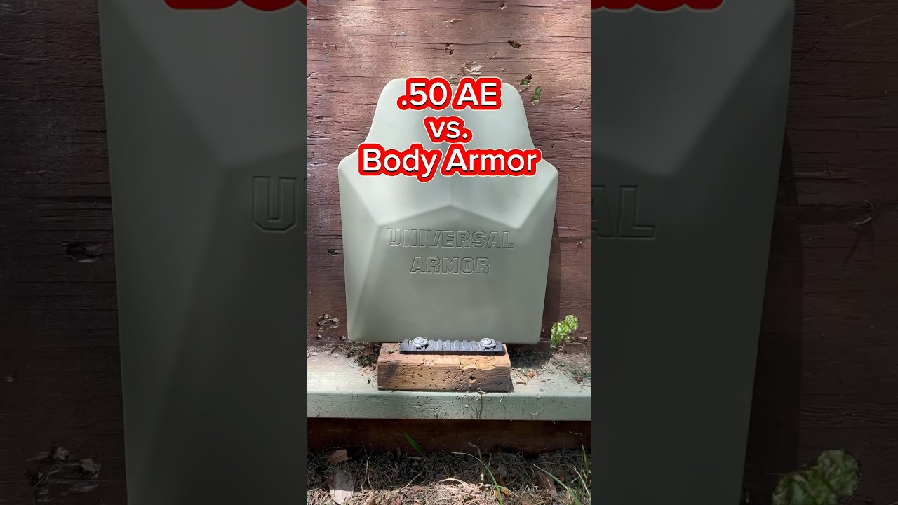 Desert Eagle vs. Body Armor