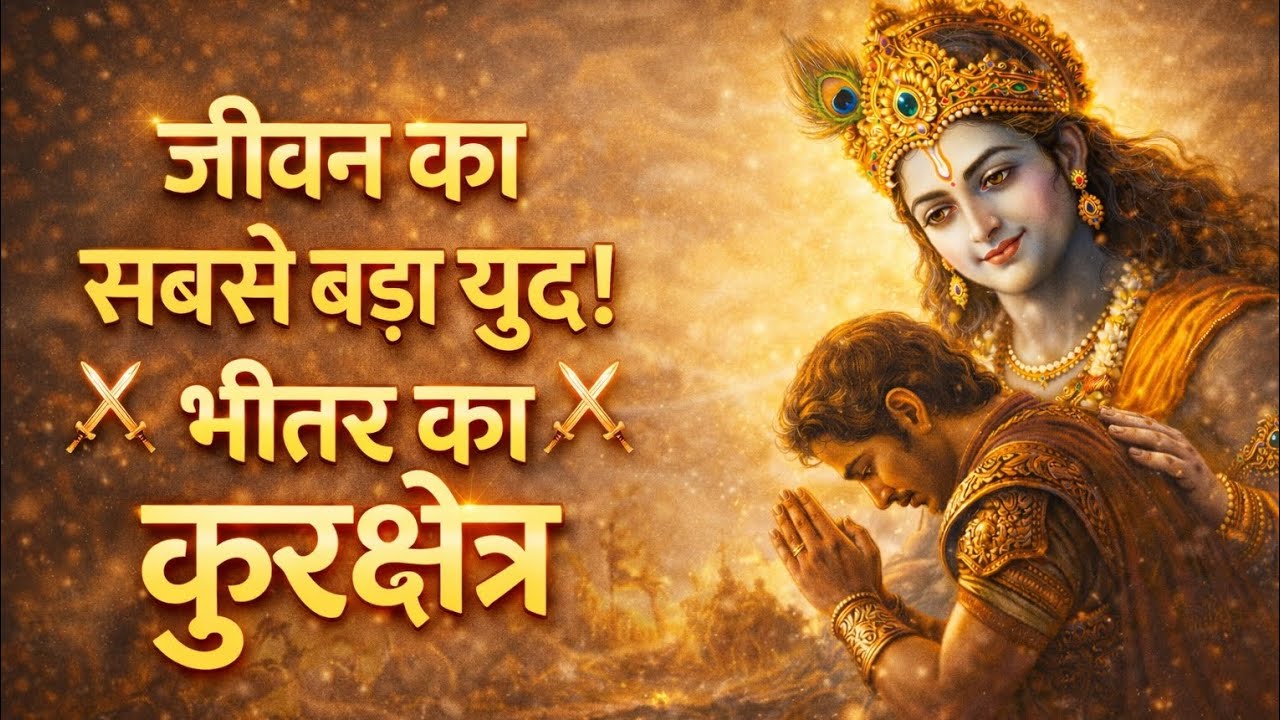 कुरुक्षेत्र बाहर नहीं… मन के भीतर है! | जीवन का अदृश्य महायुद्ध
