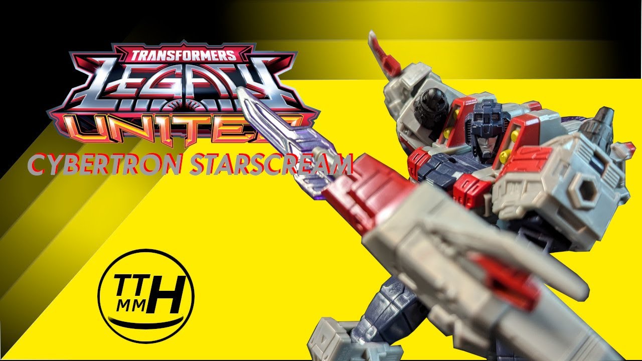 Transformers Legacy United Cybertron Starscream review (stop motion)