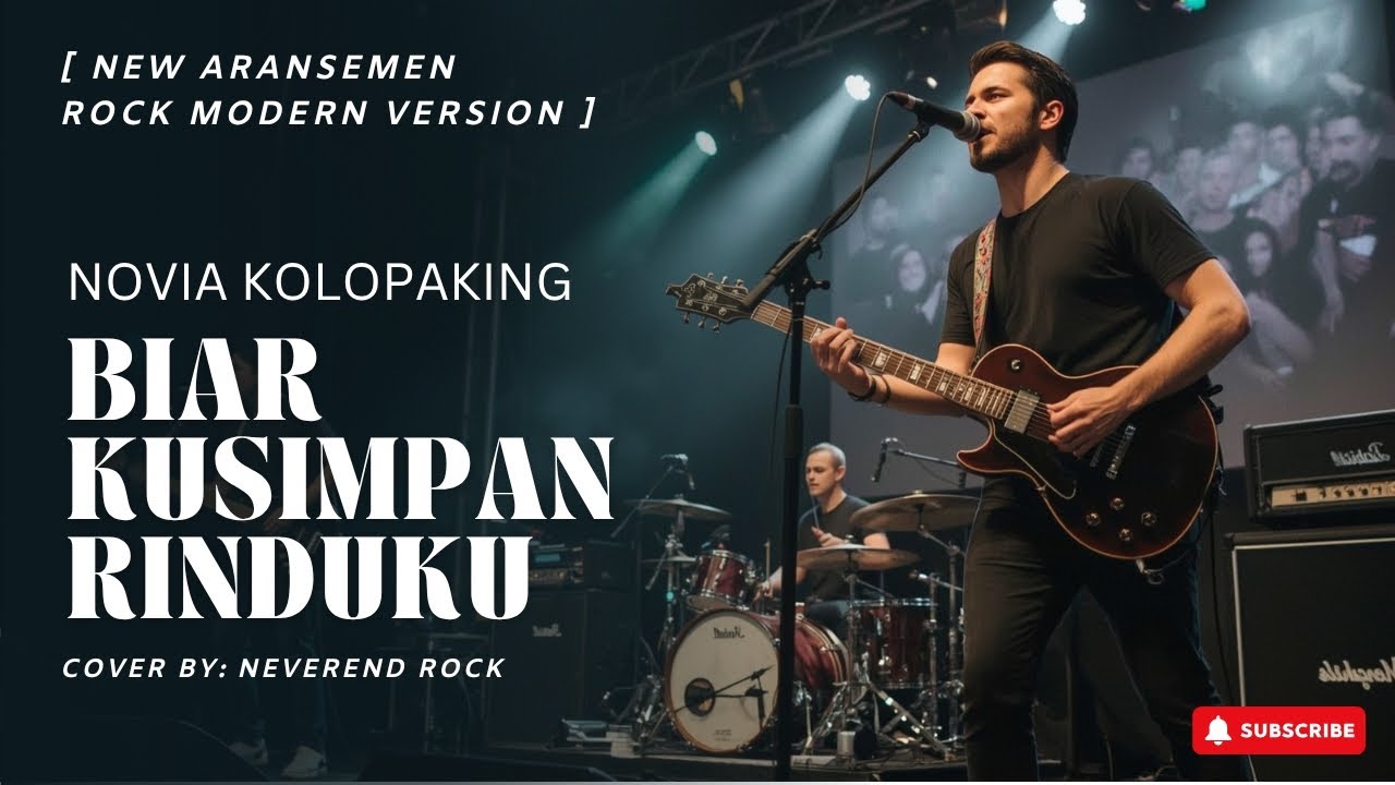 Biar Kusimpan Rinduku - Novia Kolopaking | Rock Modern Version + Lirik Cover by NeverEnd Rock