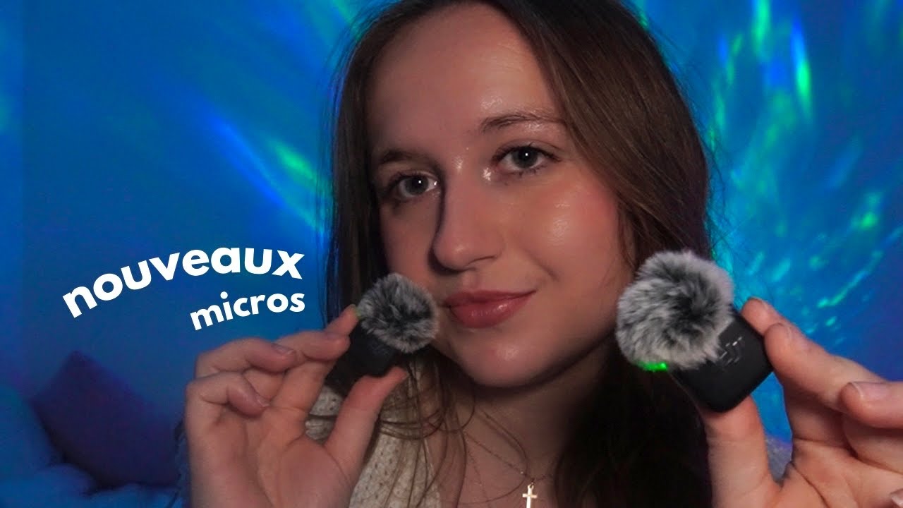 ASMR | Unboxing et test des micros dji 🤤