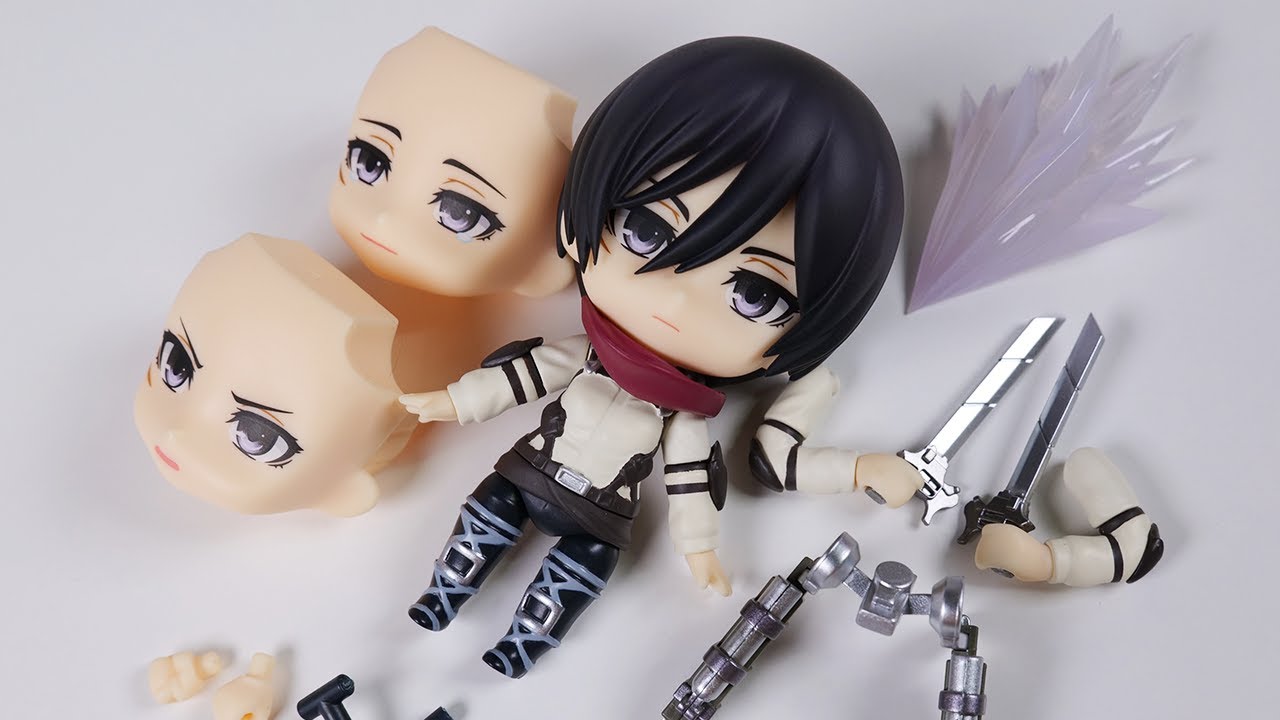[ASMR UNBOXING] Nendoroid Mikasa Ackerman The Final Season Ver (Attack on Titan) figure