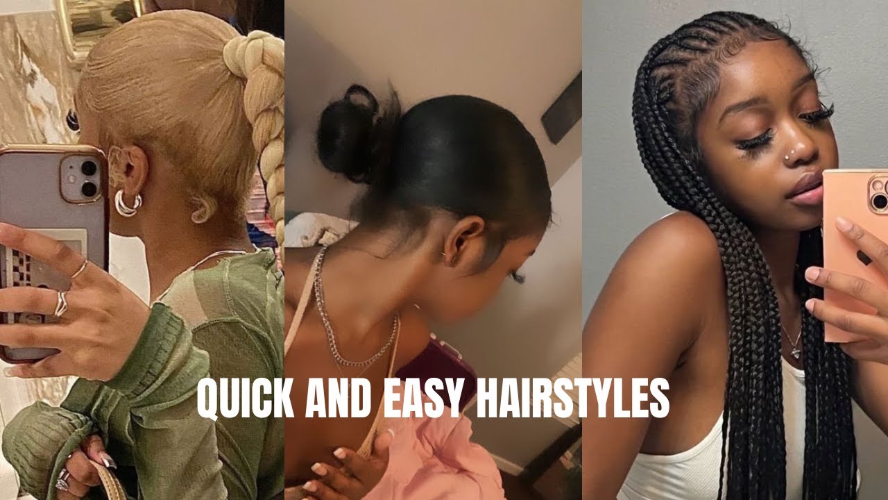 🌙 QUICK AND EASY HAIRSTYLES 🌙 | COMPILATION