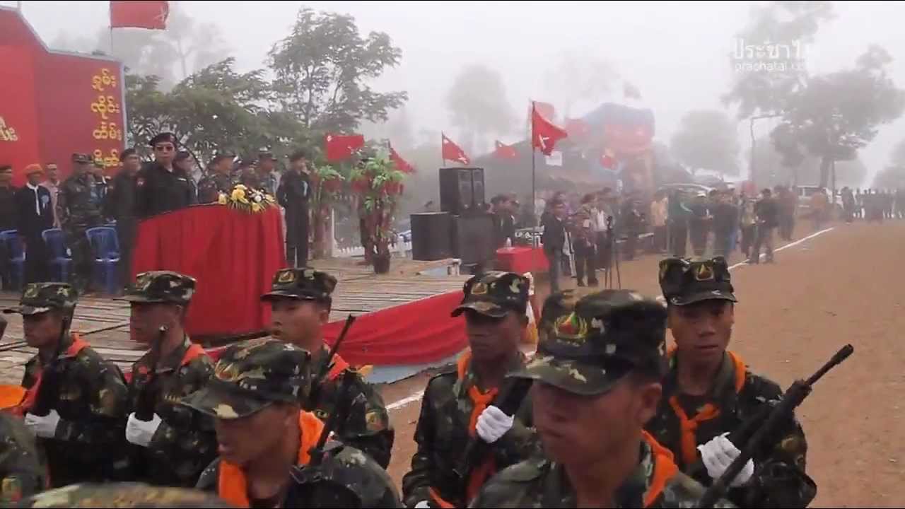 2011.05.21 Shan State Army Holds 53rd Resistance Day Parade [Thai Sub]