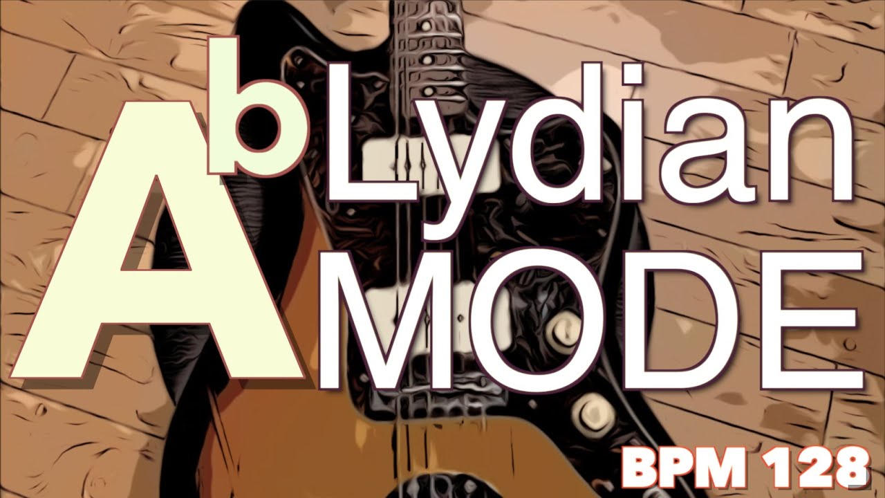 Ab Lydian Mode Scale - Groove Jam Backing Track