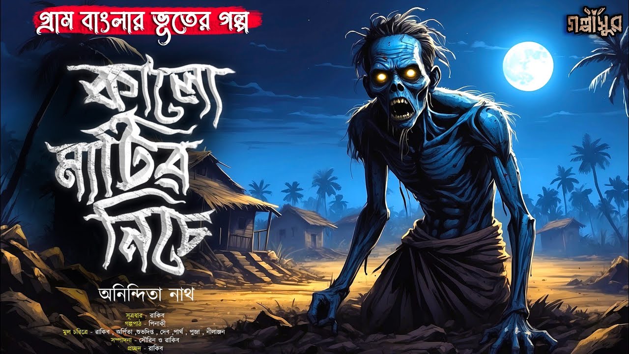 কালো মাটির নিচে (প্রাপ্তমনস্ক গল্প) গ্রাম বাংলার ভূতের গল্প ! অনিন্দিতা নাথ। GOLPASUR । Horror Story