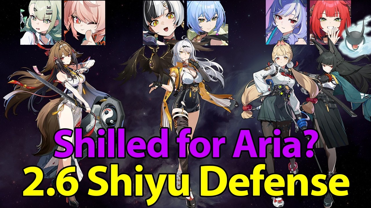 Defesa Shiyu 2.6 feita pra Aria!? | Zenless Zone Zero