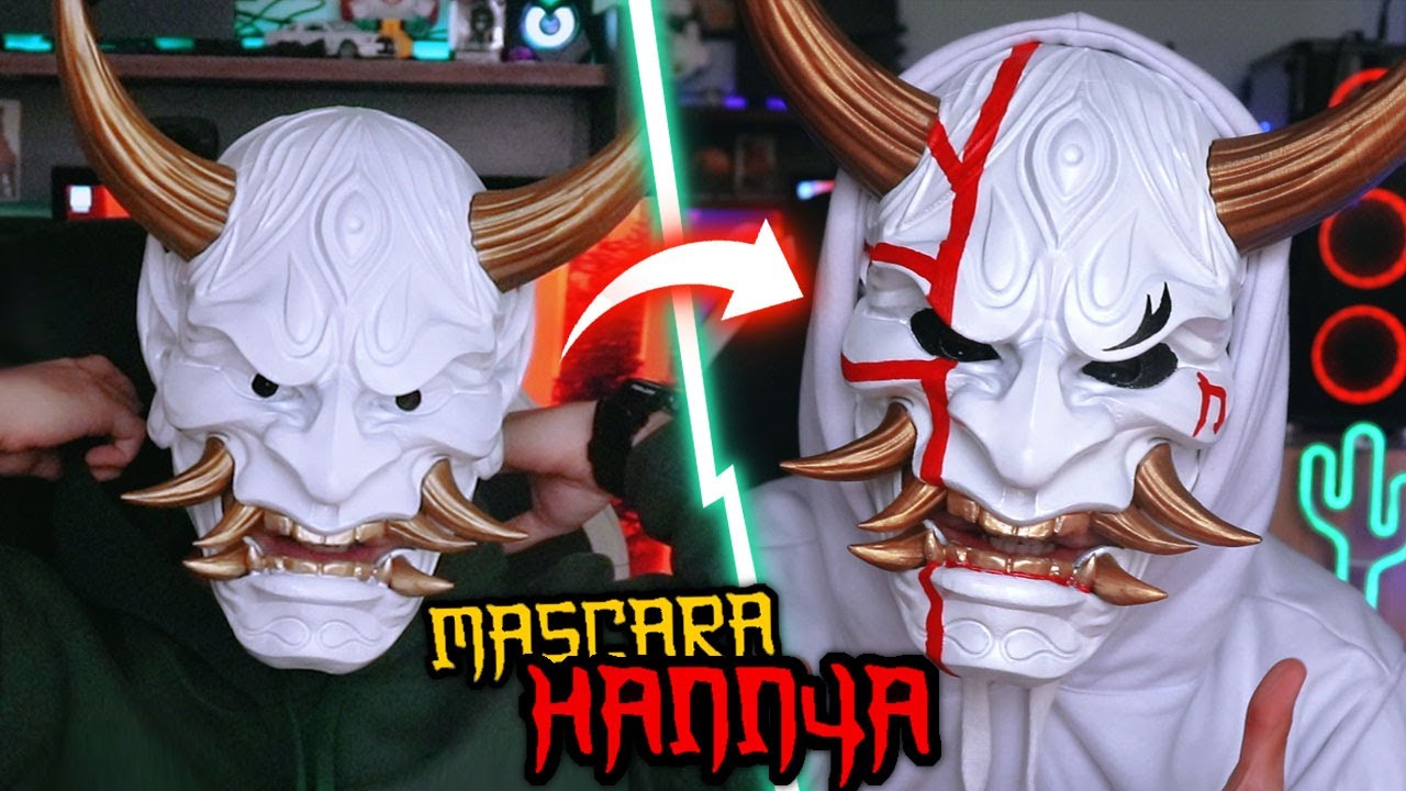 MASCARA PERSONALIZADA JAPONESA. HANNYA-ONI