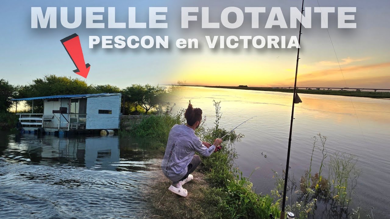 MUCHO PIQUE en RANCHO DOÑA GOLY, pesca en VICTORIA, REMANSO PROFUNDO, IMPENSADA la PESCA aca.