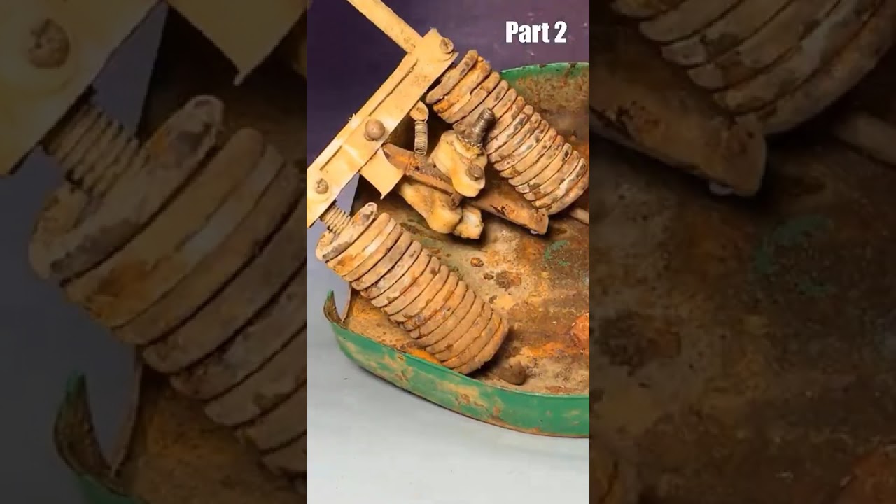 Rusty Weight Machine Transformed! PART 2 Restoration