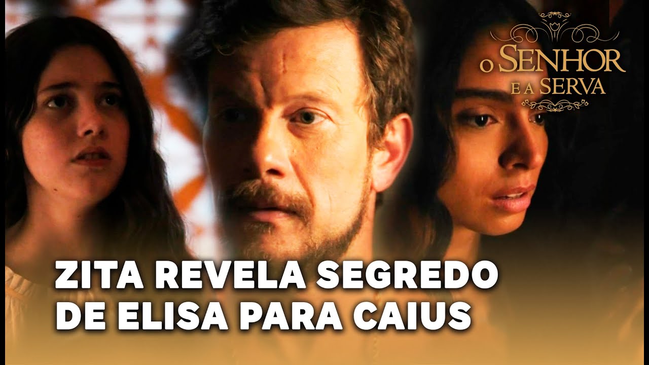 O SENHOR E A SERVA: Zita conta a Caius que Elisa foi ver os cristãos