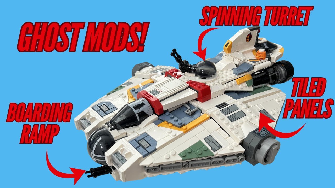 Upgrade Your Lego Ghost & Phantom II With These Mods! (Tutorial)