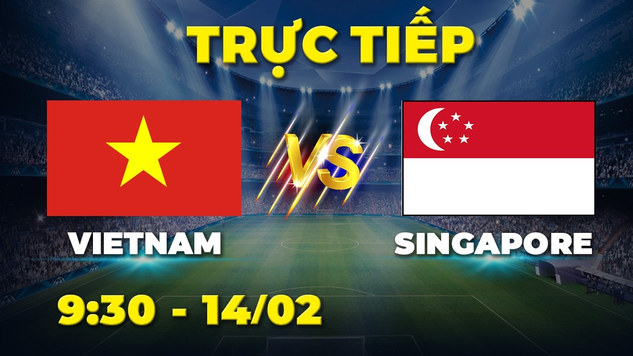 VIETNAM - SINGAPORE | Thay thủ môn nhưng vẫn bị Việt Nam làm cho vỡ thế trận