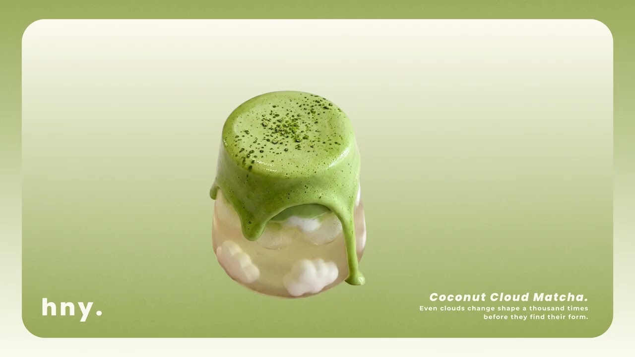 Coconut Cloud Matcha ⋆˙⟡