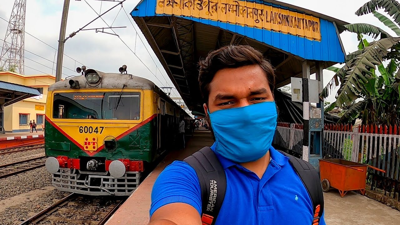 Lakshmikantapur Namkhana Line Journey Vlog By Local Train.