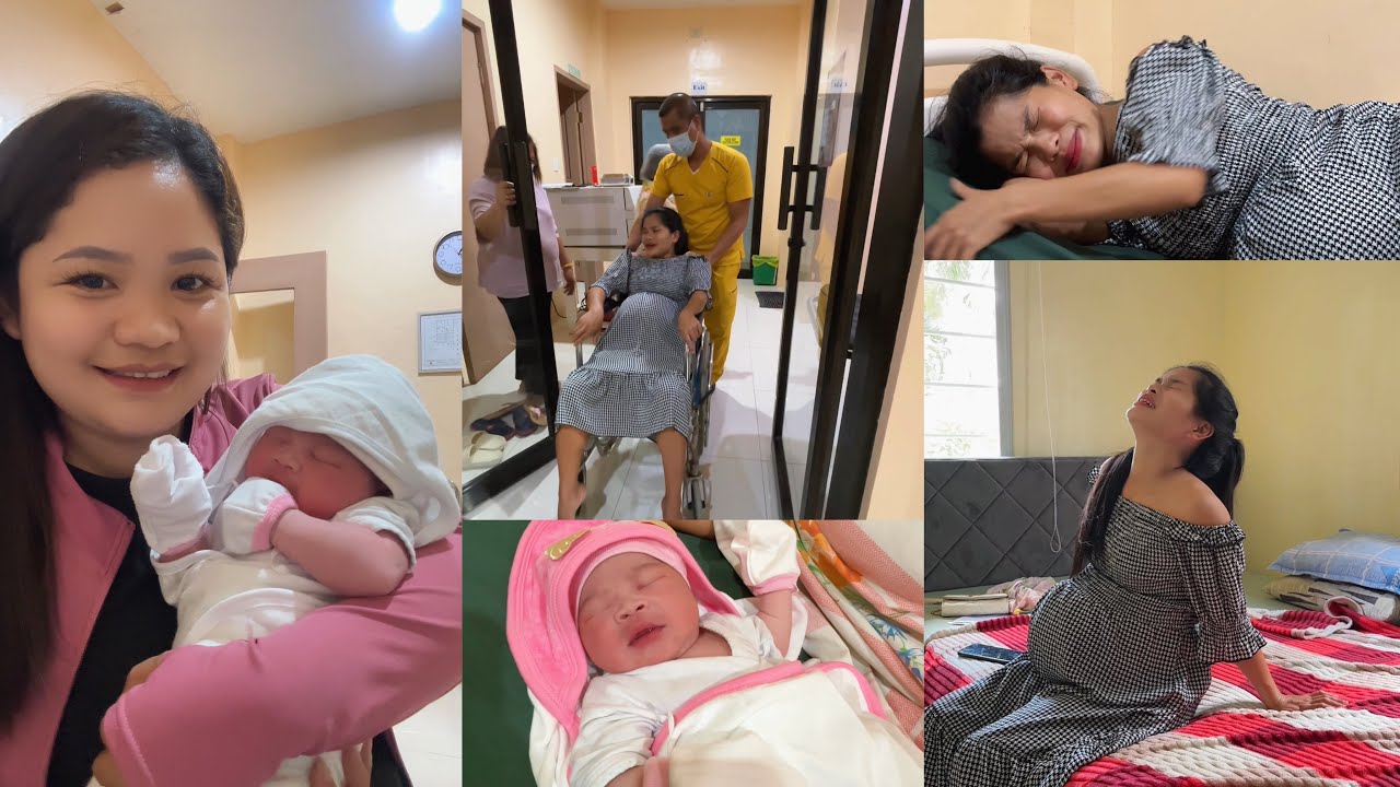 Biglang nanganak etong aking kapatid #nanganak #newbornbaby