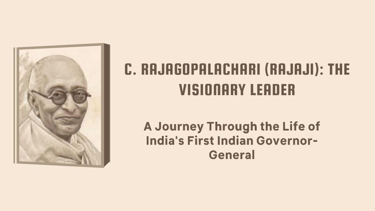 Freedom fighter C.Rajagopalachari Rajaji #independenceday #studyiq