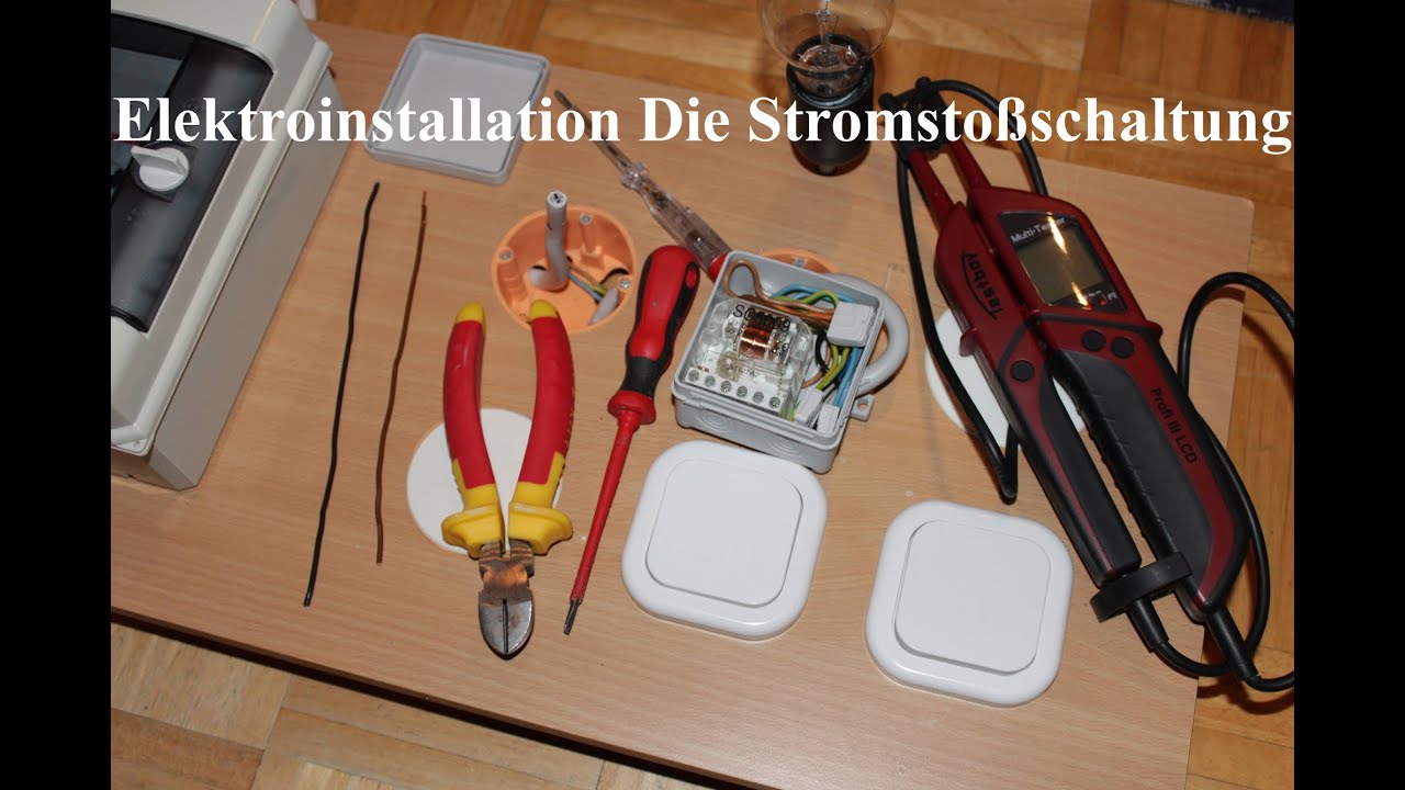 Elektroinstallation Die Stromstoßschaltung