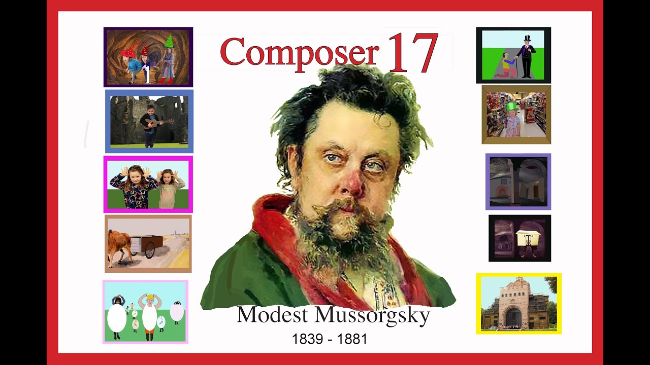 Mr  B Composer Movie #17 Mussorgsky
