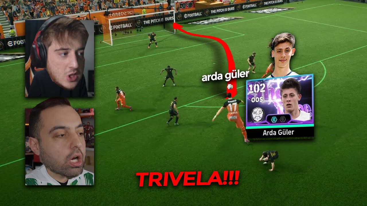 +105 ARDA GÜLER EFSANE TRİVELA GOL ATTI ! ADAMIM BEEEE !! EL Pesico 2026 ! Ümidi vs Emjan