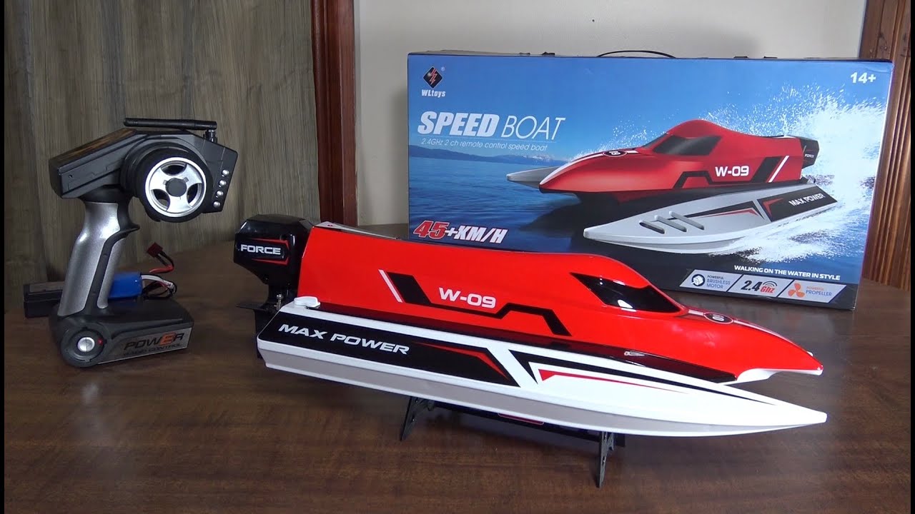 WLtoys - WL915 Speed Boat - Review and Run