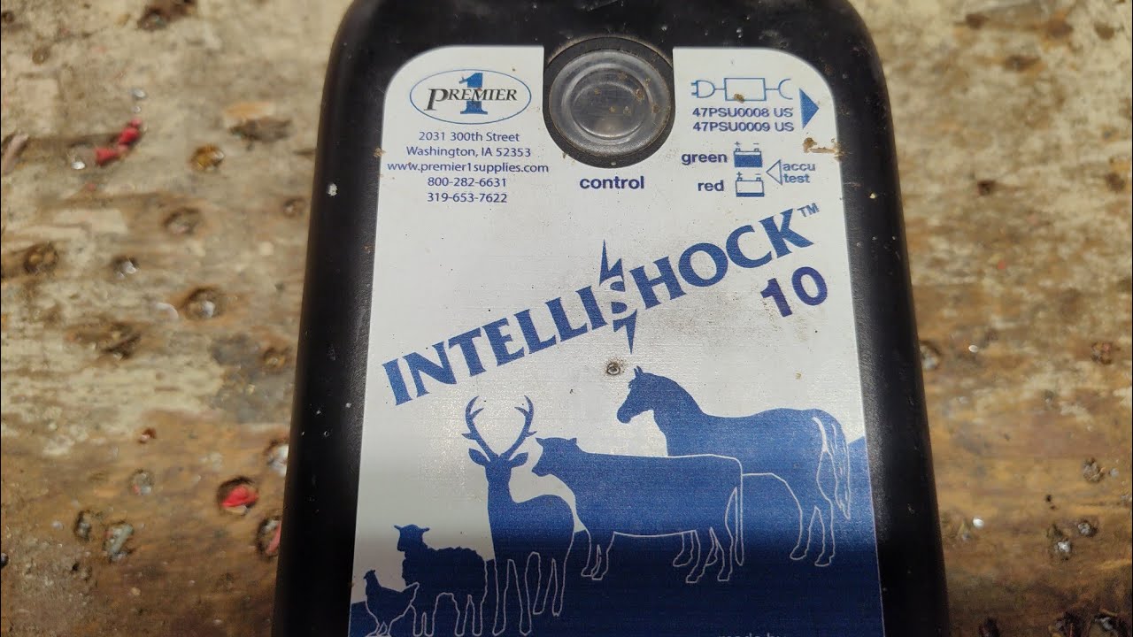 Testing A Premier 1 Intellishock 10 Fence Charger