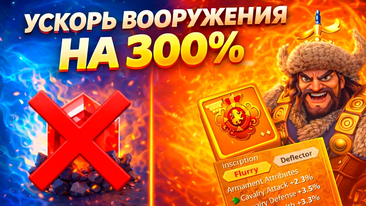 Развивай вооружения на 300% быстрее! Грабим Лилит | Rise Of Kingdoms